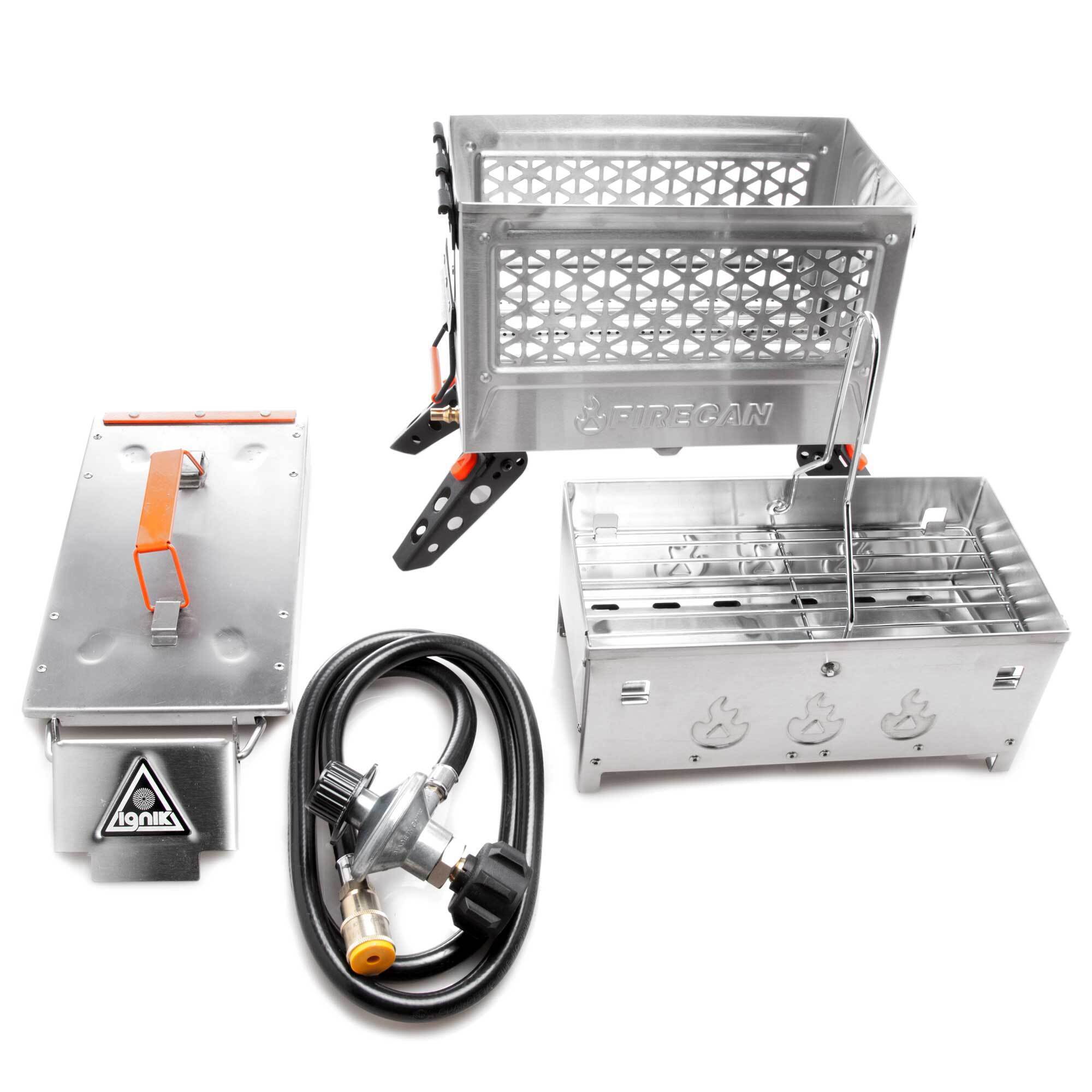 Ignik Outdoors, FireCan Deluxe Portable Propane Fire Pit and Grill, Model# IGPRO-00322